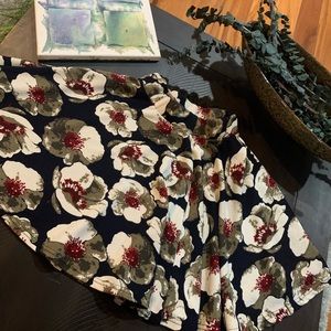 Floral skater Skirt.
